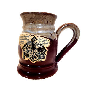 Puke & Snot 2001 Pottery Mug Renaissance Faire Comedy Signed